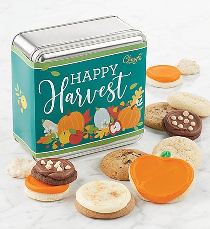 Happy Harvest Mini Treats Gift Tin
